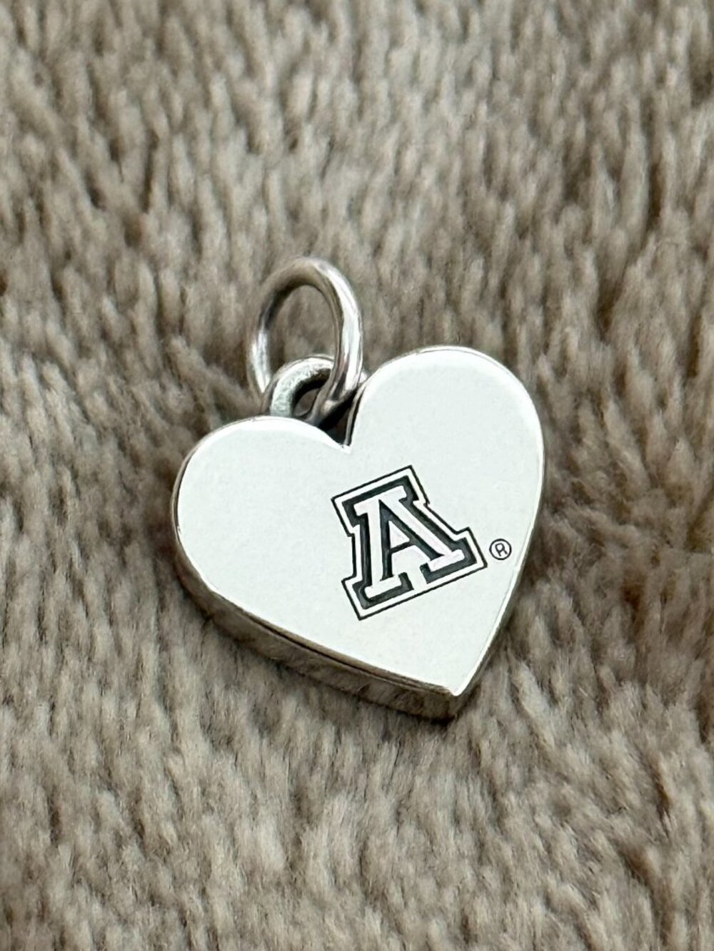 The University of Arizona Small Heart Charm